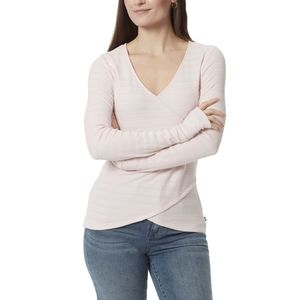 Helly Hansen Koney Pink Wrap Top - XL - Women's Shirts